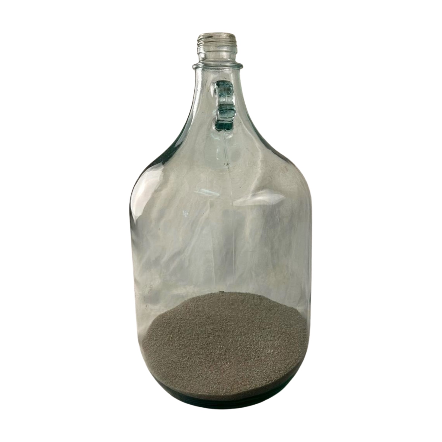 Ballonvase klar klein mit Henkel