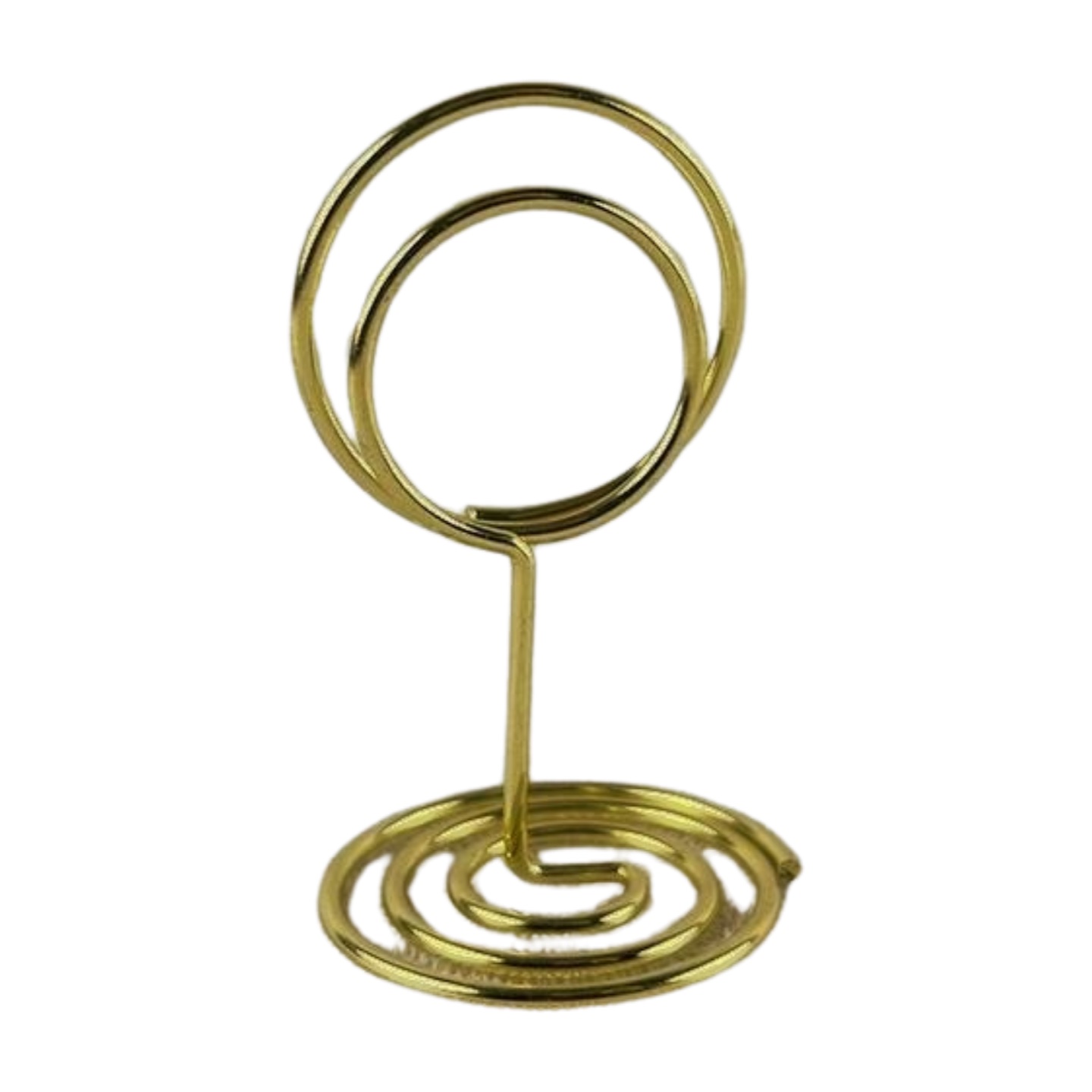 Kartenhalter Gold klein