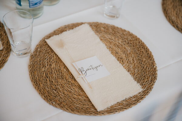 Stoffserviette creme – Bild 2