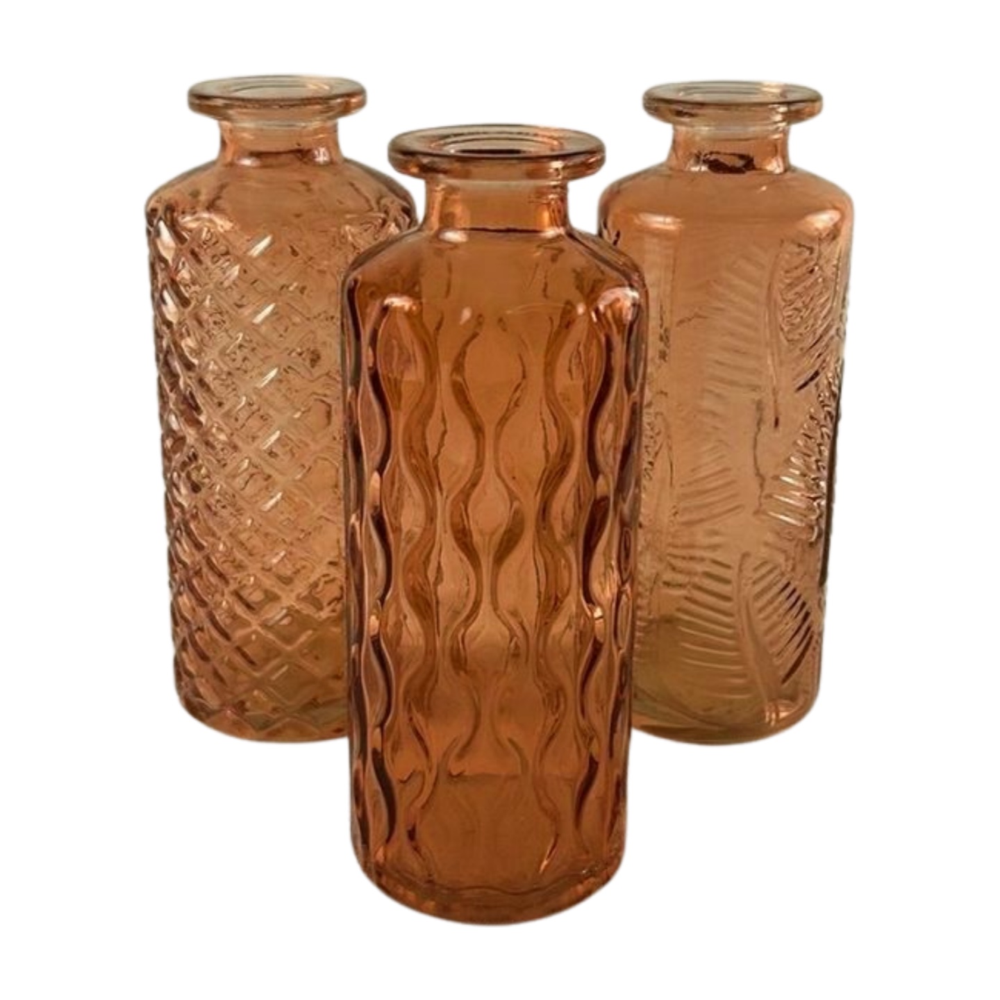 Vase Terracotta verschiedene Muster groß
