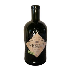 Gin Flasche Braun groß (Needle)