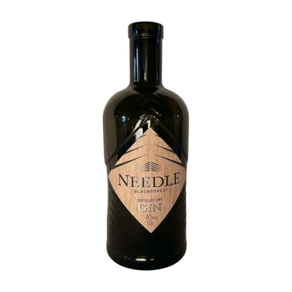 Gin Flasche Braun klein (Needle)