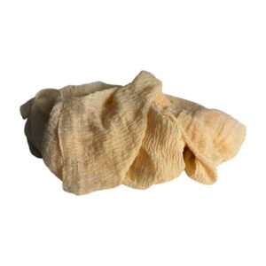 Tischläufer Musselin Beige / Creme