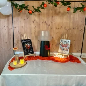 Dekostange Schwarz für Tisch