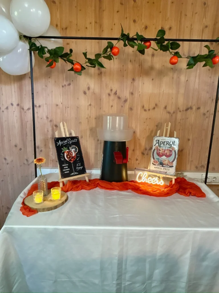 Dekostange Schwarz für Tisch