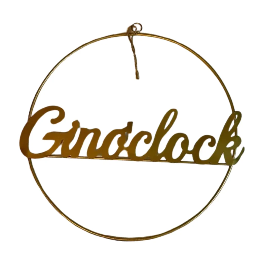 Ring Gold "Gin’o clock"