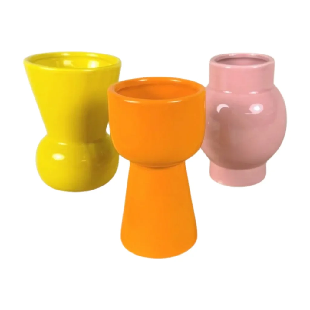 Vase klein Gelb