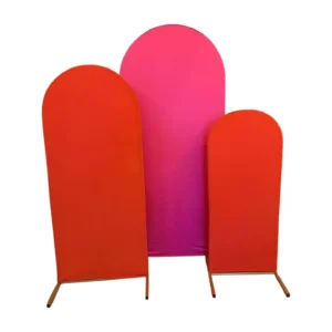 Stofftuch Bogengestell Orange groß