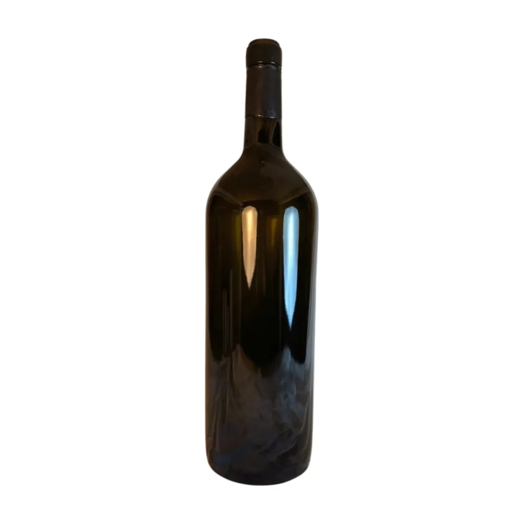 Vase Braune Weinflasche groß