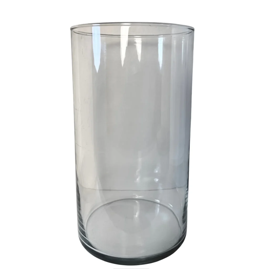 Zylindervase klar 30x16